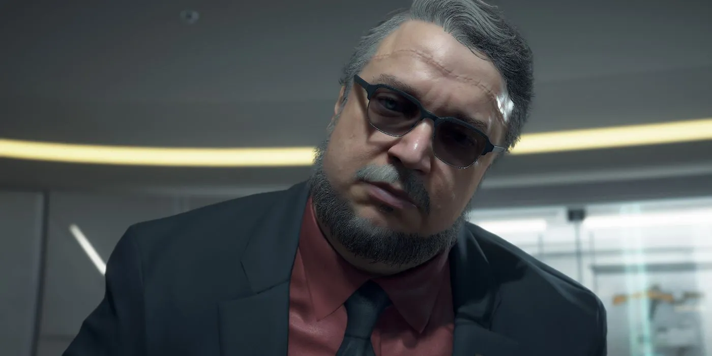 Close-up of Guillermo del Toro