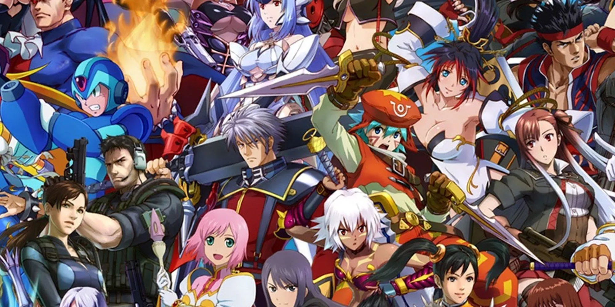 Dàn nhân vật đa dạng từ các thương hiệu Capcom, Sega, Bandai Namco trong Project X Zone