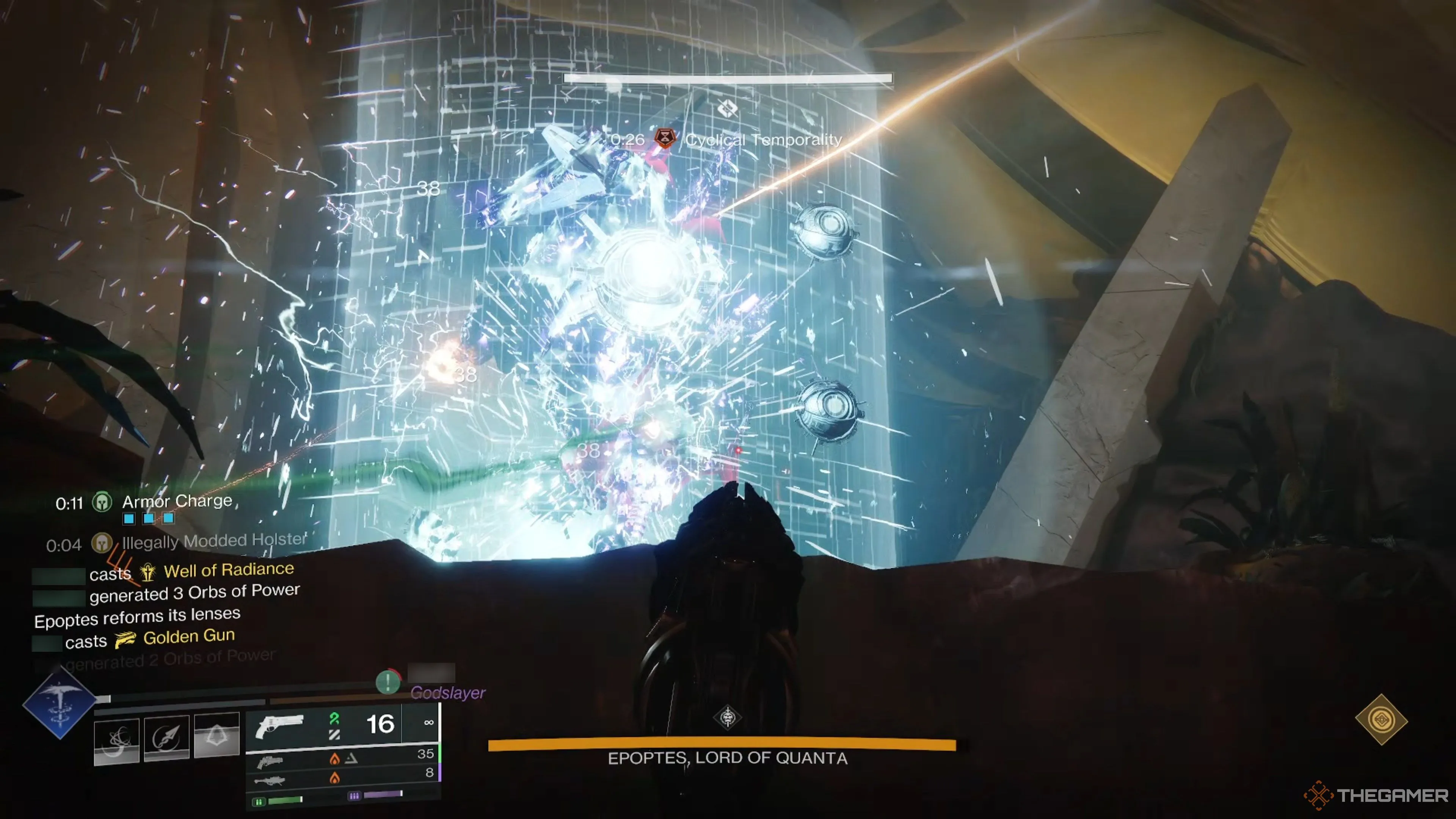 Gây sát thương lên boss Epoptest dạng Hydra trong raid Desert Perpetual Destiny 2