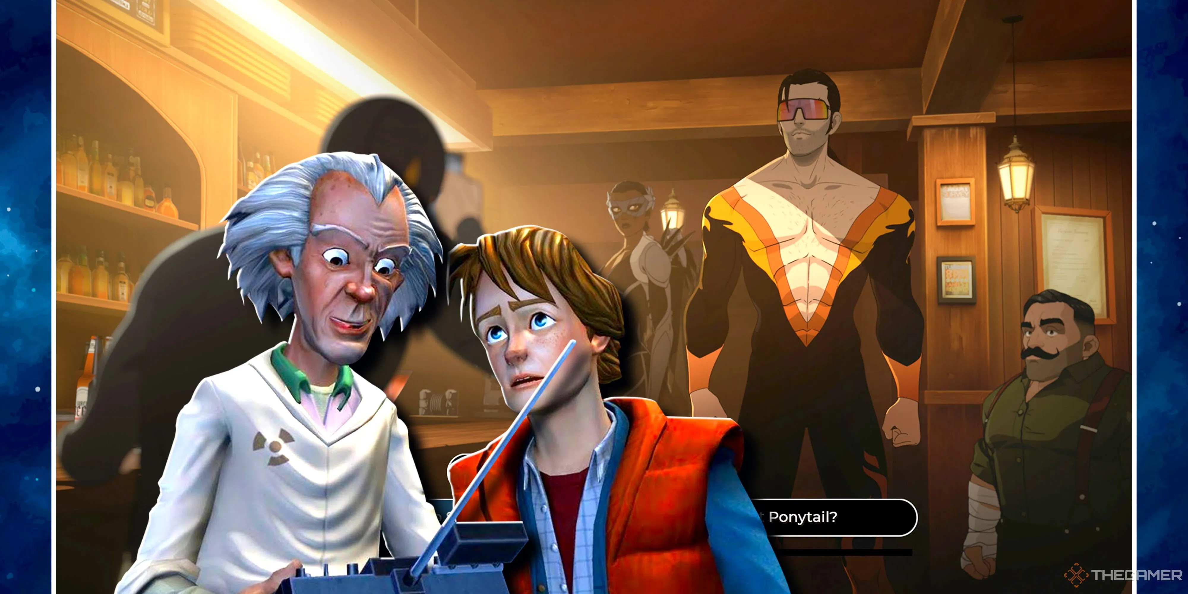Giao diện game Dispatch từ AdHoc Studio với phong cách giống Telltale Games