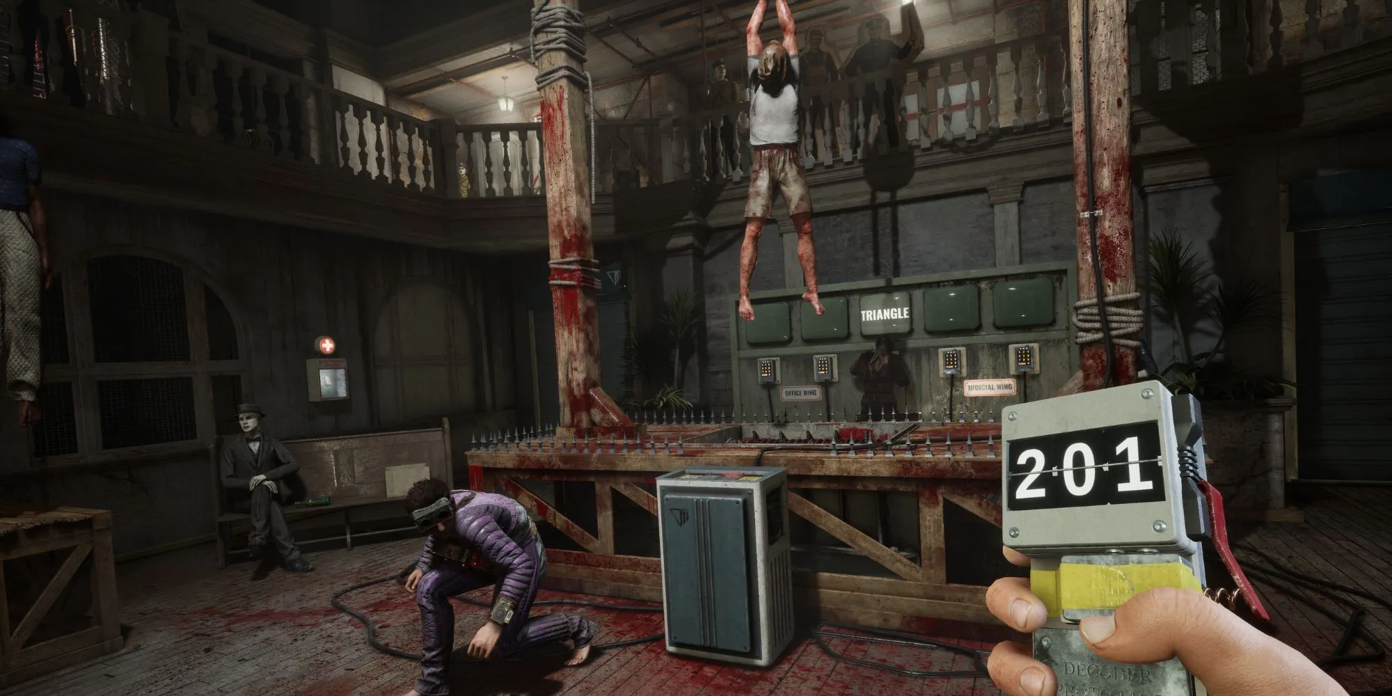 Giao diện hệ thống Rebirth 2.0 trong The Outlast Trials với lựa chọn Rebirth đơn và cộng đồng