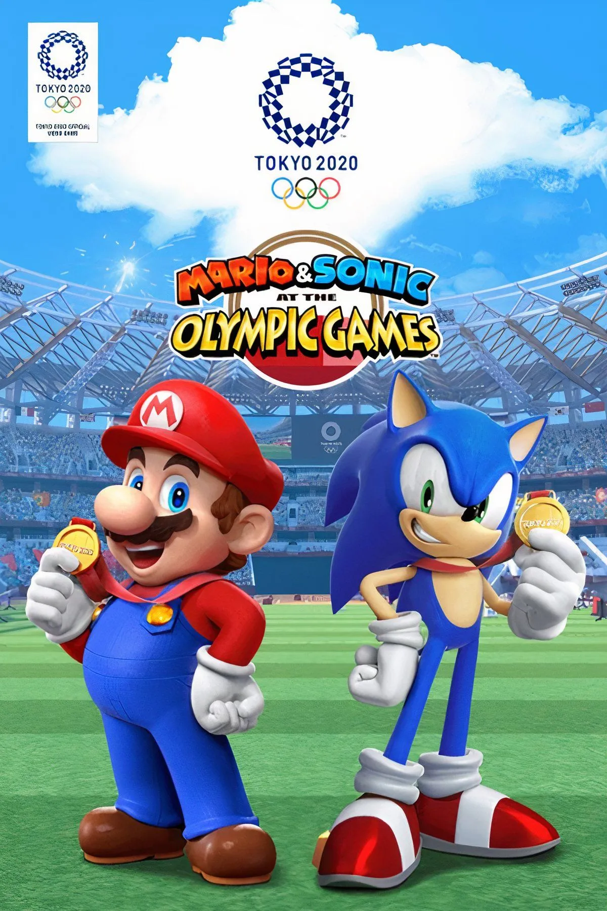 Hình ảnh minh họa các nhân vật game từ nhiều vũ trụ khác nhau có thể đã góp mặt trong Mario &amp; Sonic Olympic Games