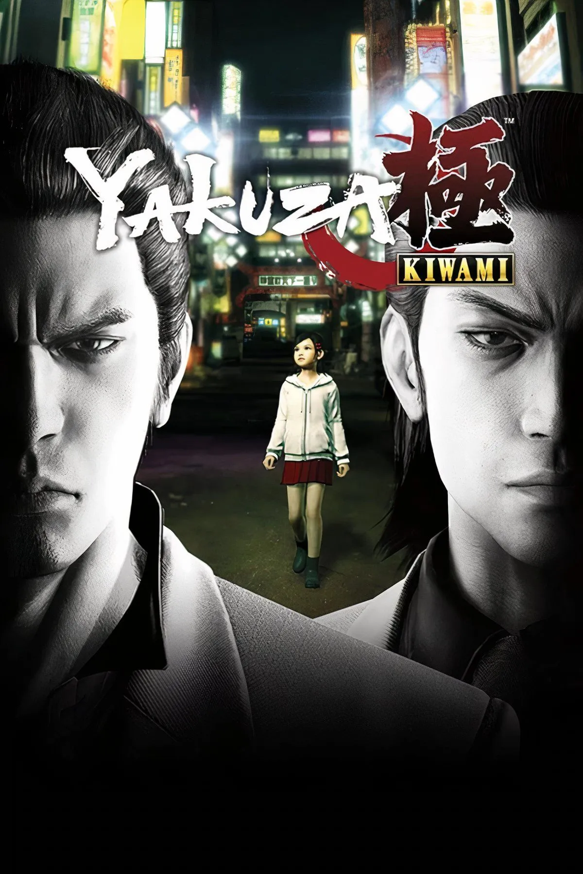 Kiryu và Majima trong Yakuza Kiwami, nổi bật sự thay đổi tính cách của Majima và sự xuất hiện dày đặc của anh ấy.