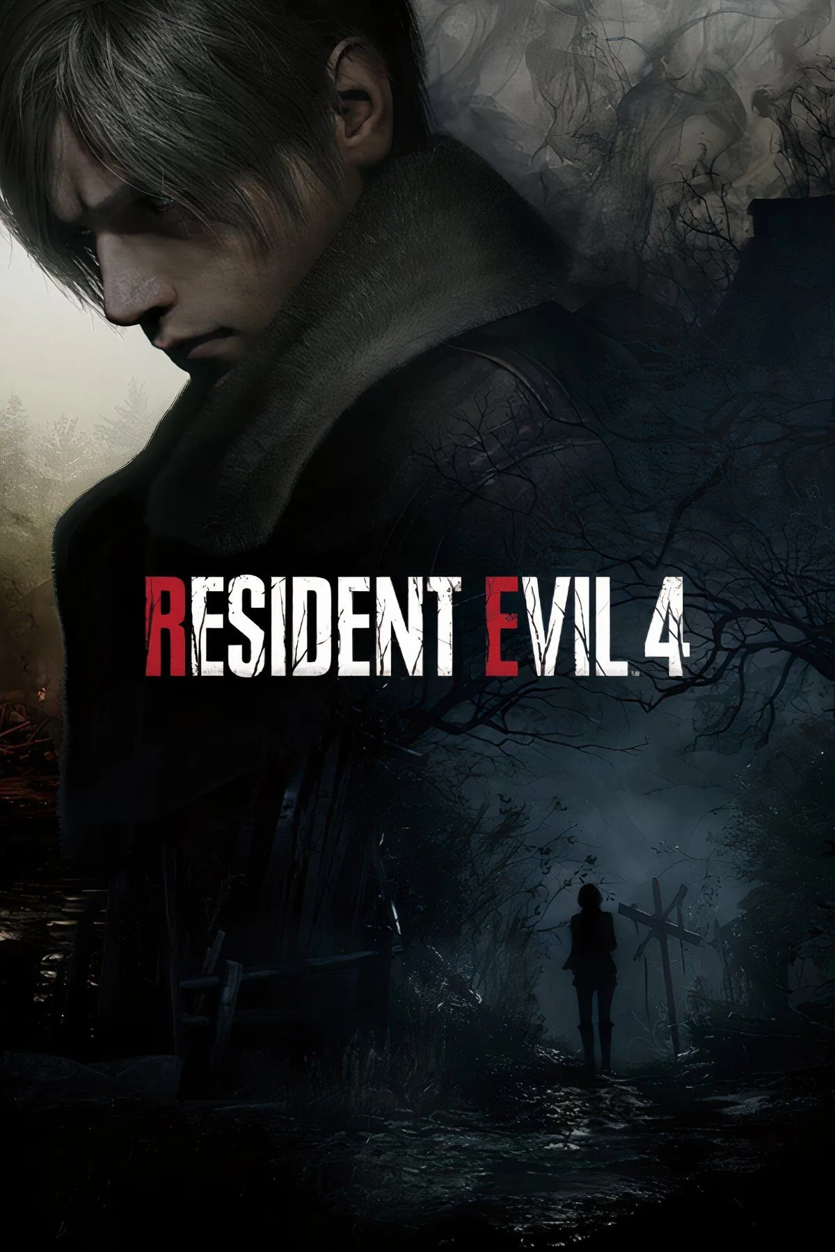 Leon S. Kennedy và Ashley Graham trong Resident Evil 4 Remake 2023, thể hiện không khí kinh dị được nâng cấp.