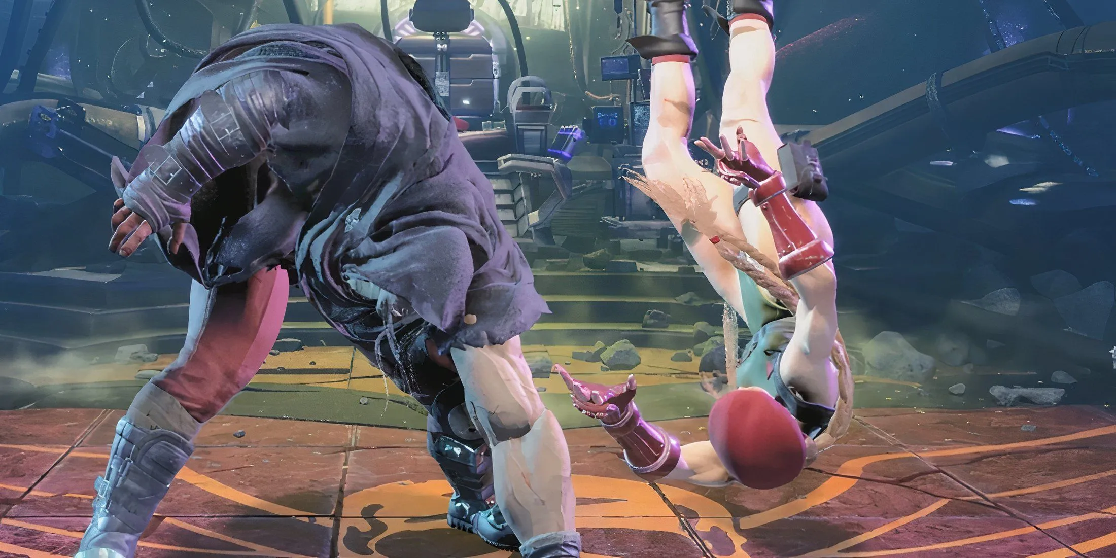 Màn hình giao diện World Tour trong Street Fighter 6 với các tùy chọn tương tác
