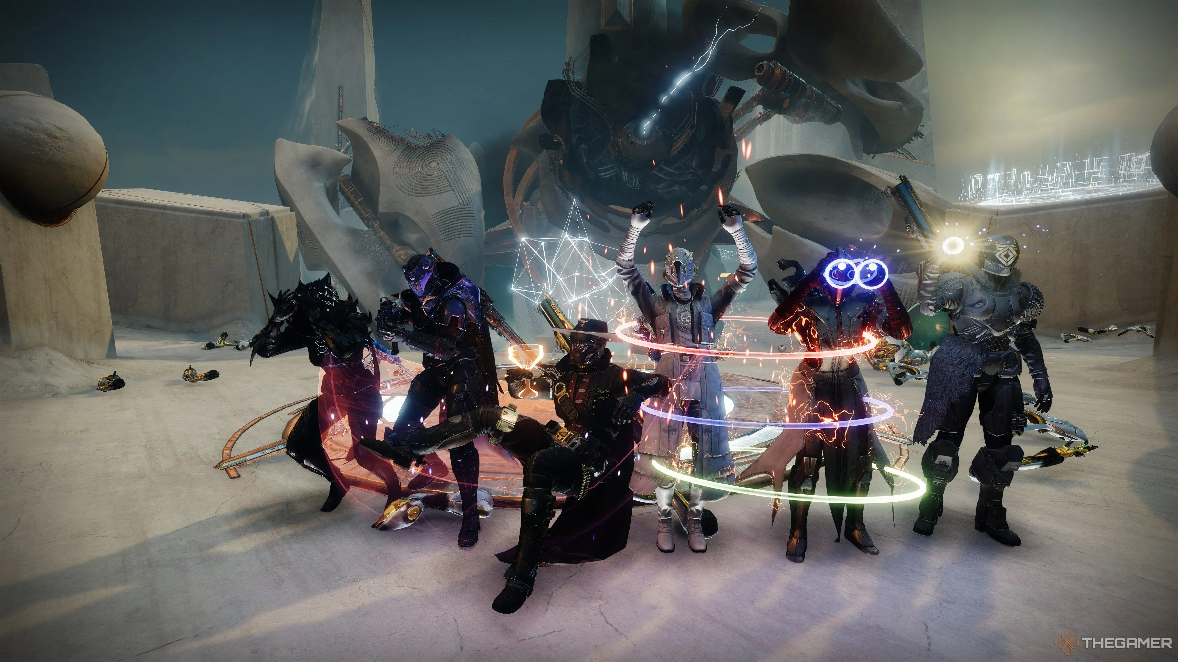 Màn hình hoàn thành raid Desert Perpetual trong game Destiny 2 The Edge of Fate
