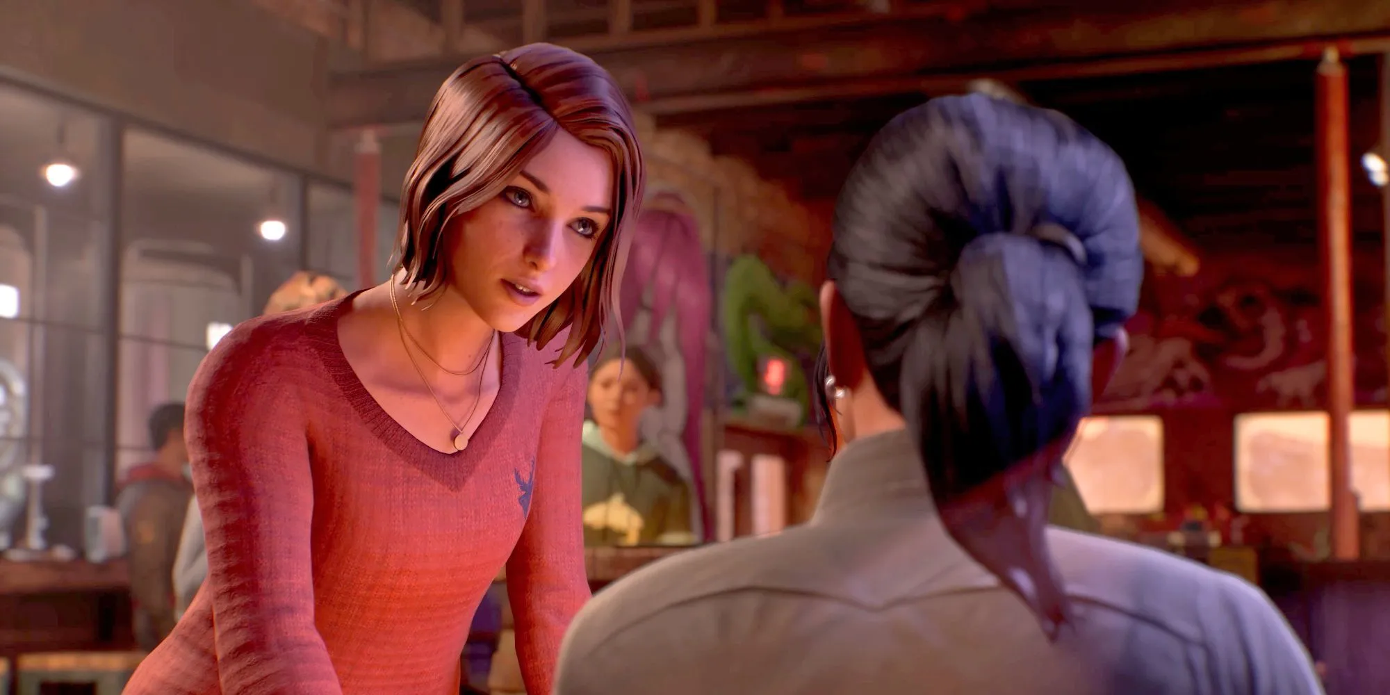 Max Caufield trò chuyện cùng Safi trong Life is Strange: Double Exposure