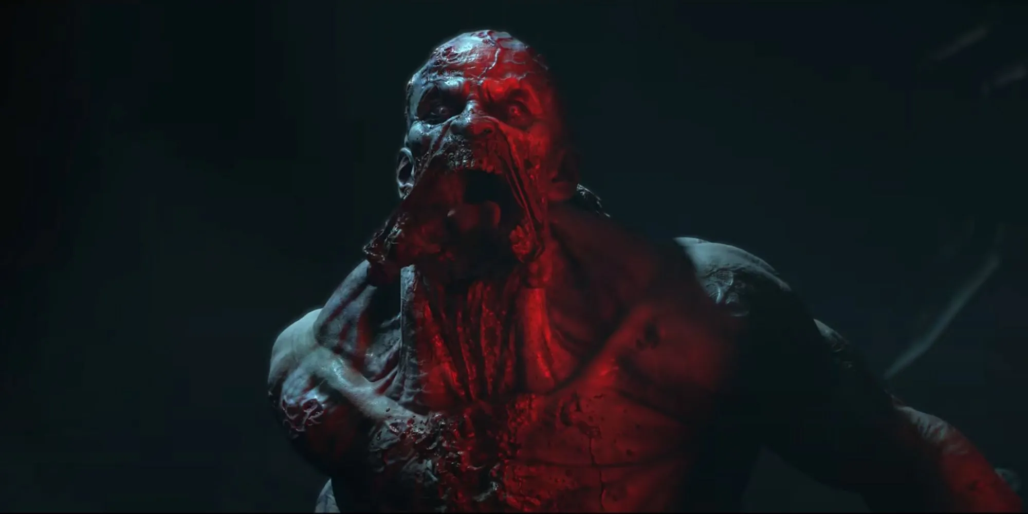 Một con zombie hung hãn gào thét trong Dying Light The Beast, thể hiện sự nguy hiểm luôn rình rập.