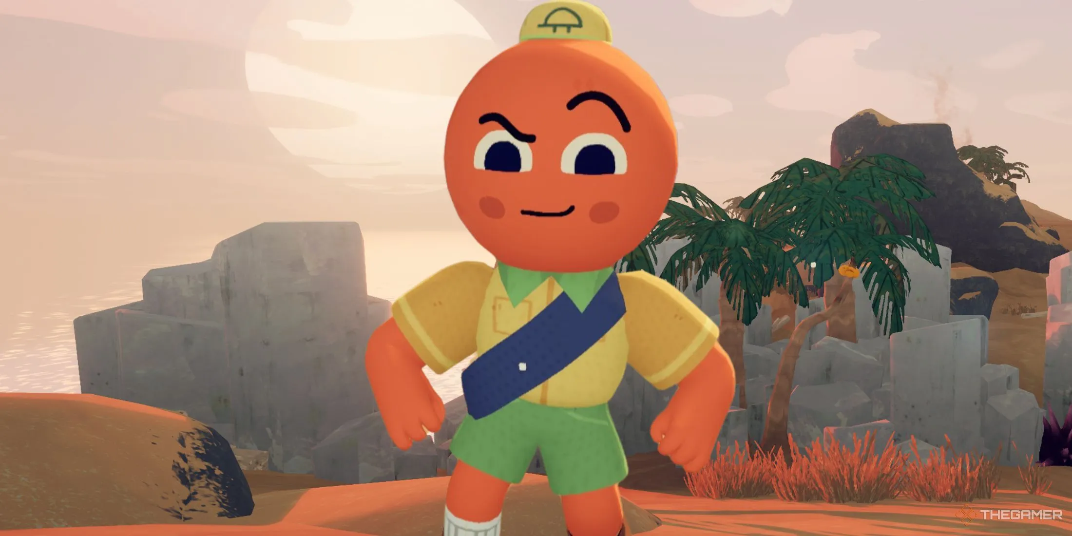 Một nhân vật game đang tạo dáng trong Peak, tựa game indie có quá trình phát triển đầy áp lực.