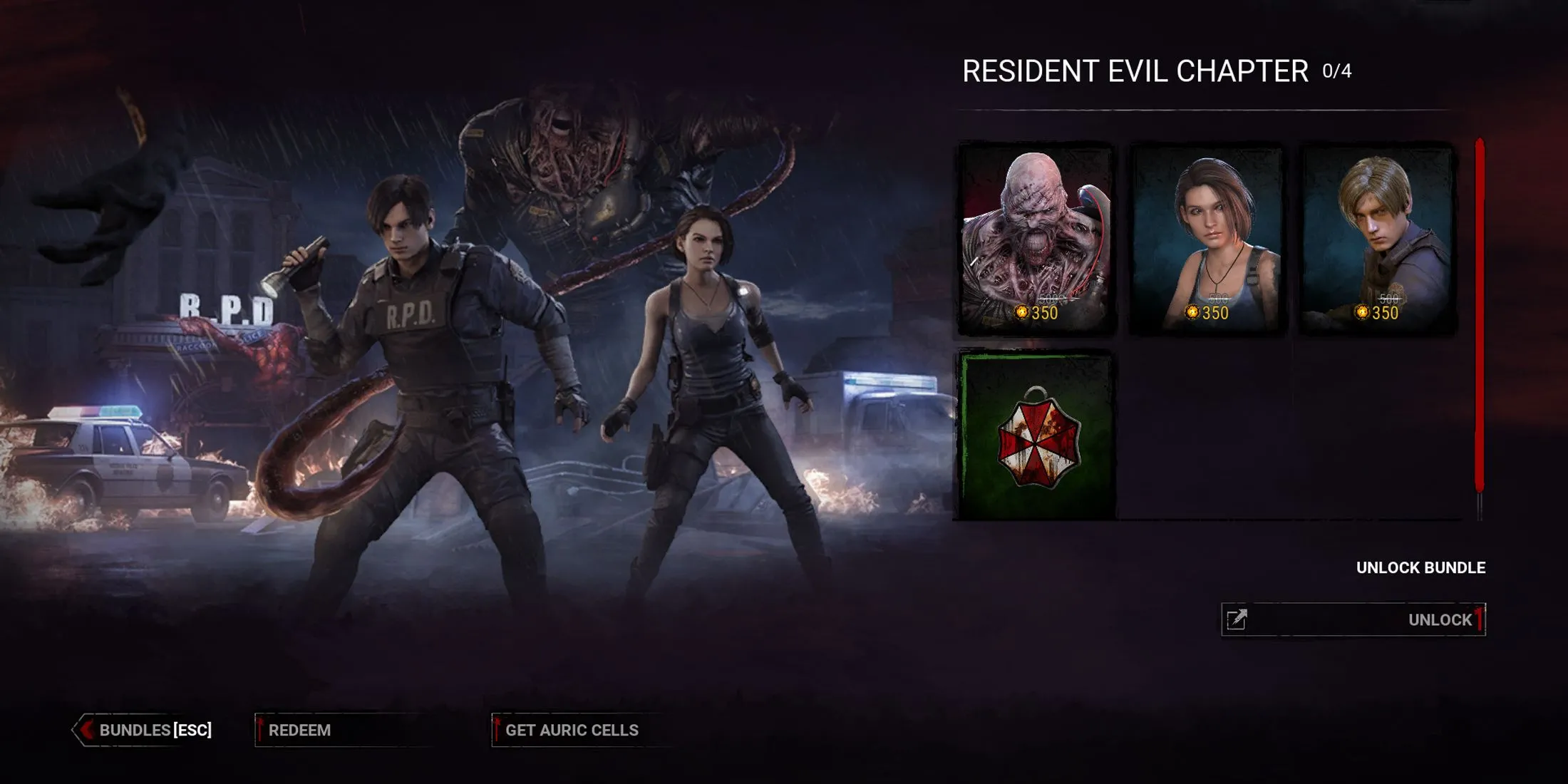 Nemesis T-Type, sát thủ huyền thoại từ Resident Evil trong Dead by Daylight