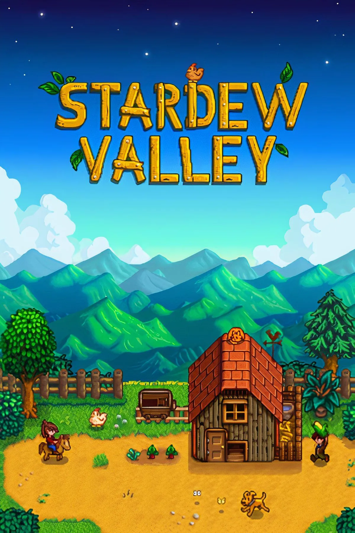 Người chơi Stardew Valley đang tặng quà cho nhiều NPC cùng lúc để tăng tình cảm nhằm mục đích hẹn hò