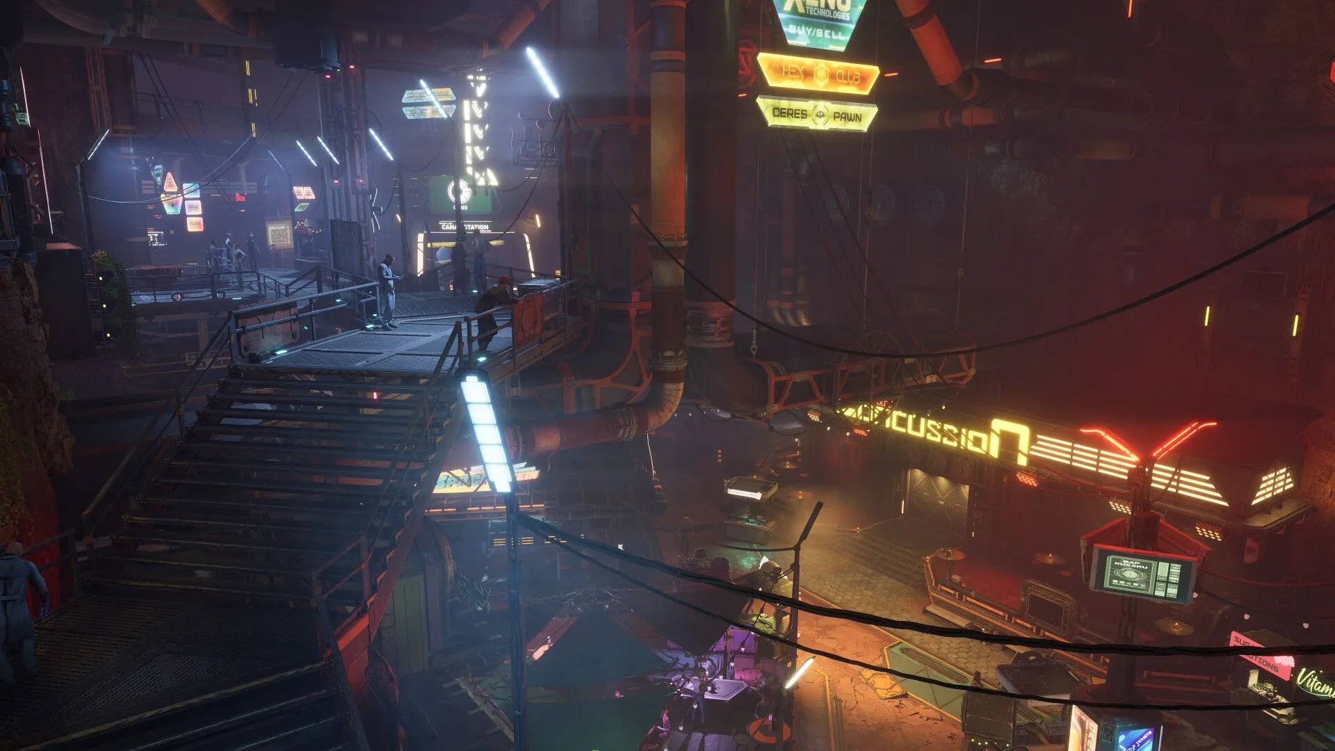 Nội thất tàu vũ trụ được thiết kế chân thực, mang đậm dấu ấn The Expanse trong Osiris Reborn