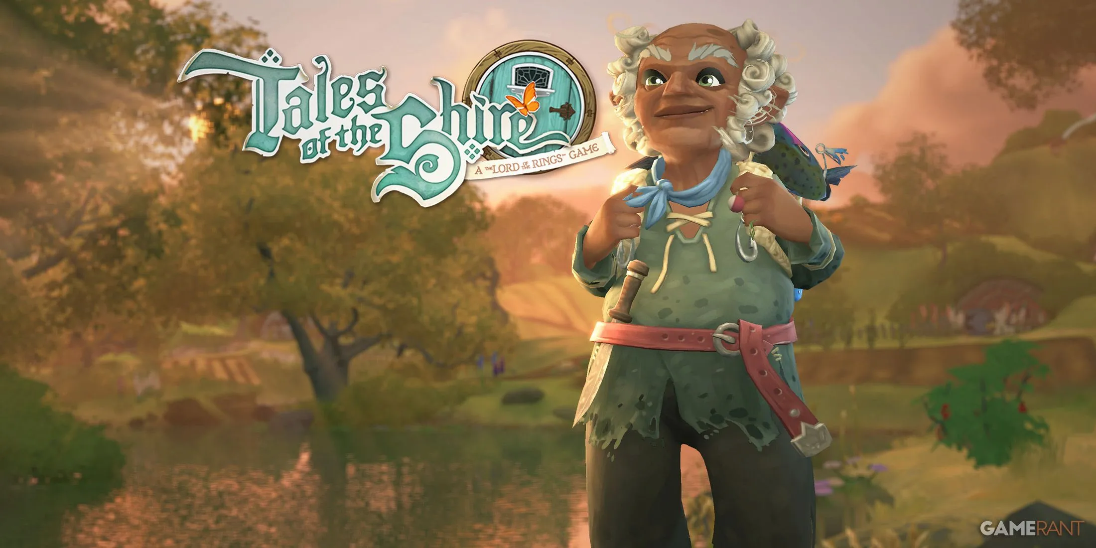 Ông lão Hobbit Old Noakes câu cá trong Tales of the Shire