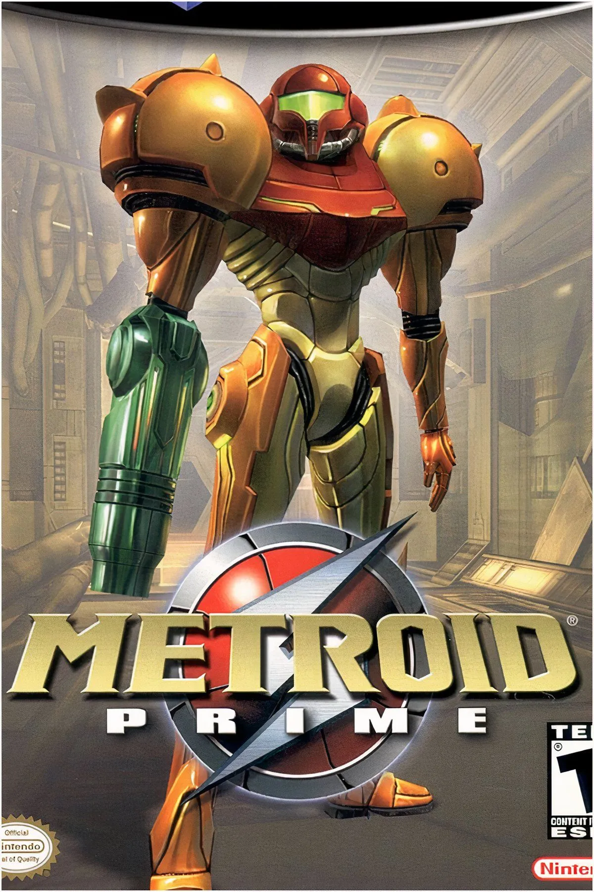 Samus Aran một mình trong bộ giáp Power Suit, khám phá Tallon IV trong Metroid Prime.