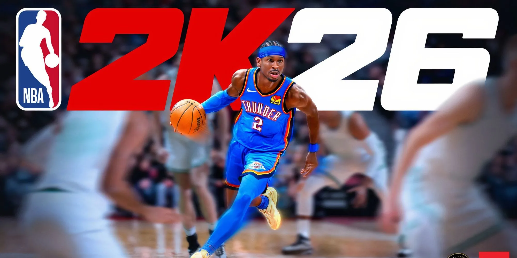 Shai Gilgeous-Alexander trên bìa phiên bản Standard NBA 2K26