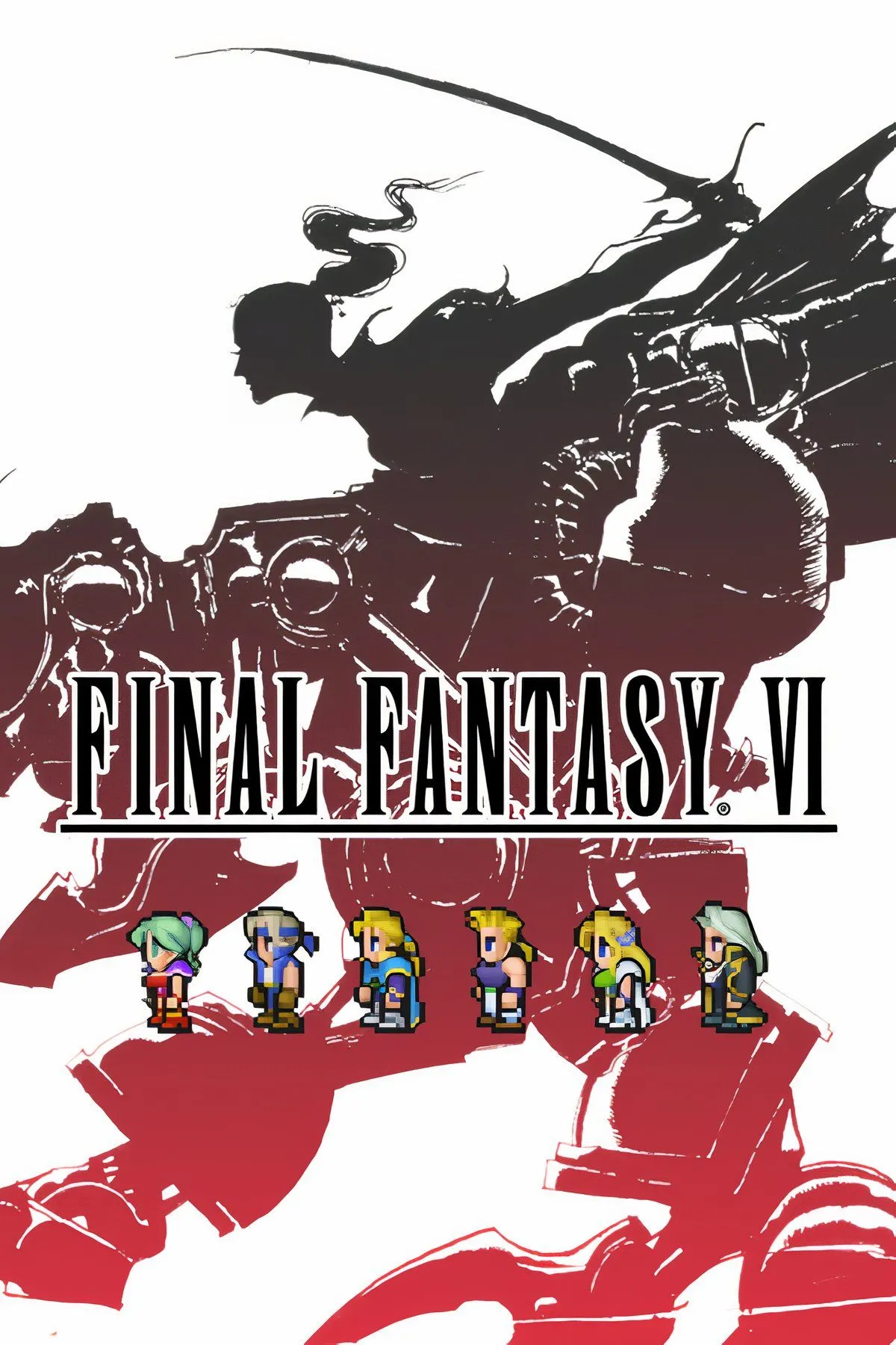 Strago Magus, pháp sư già trong Final Fantasy 6, với vẻ ngoài đặc trưng của Blue Mage.