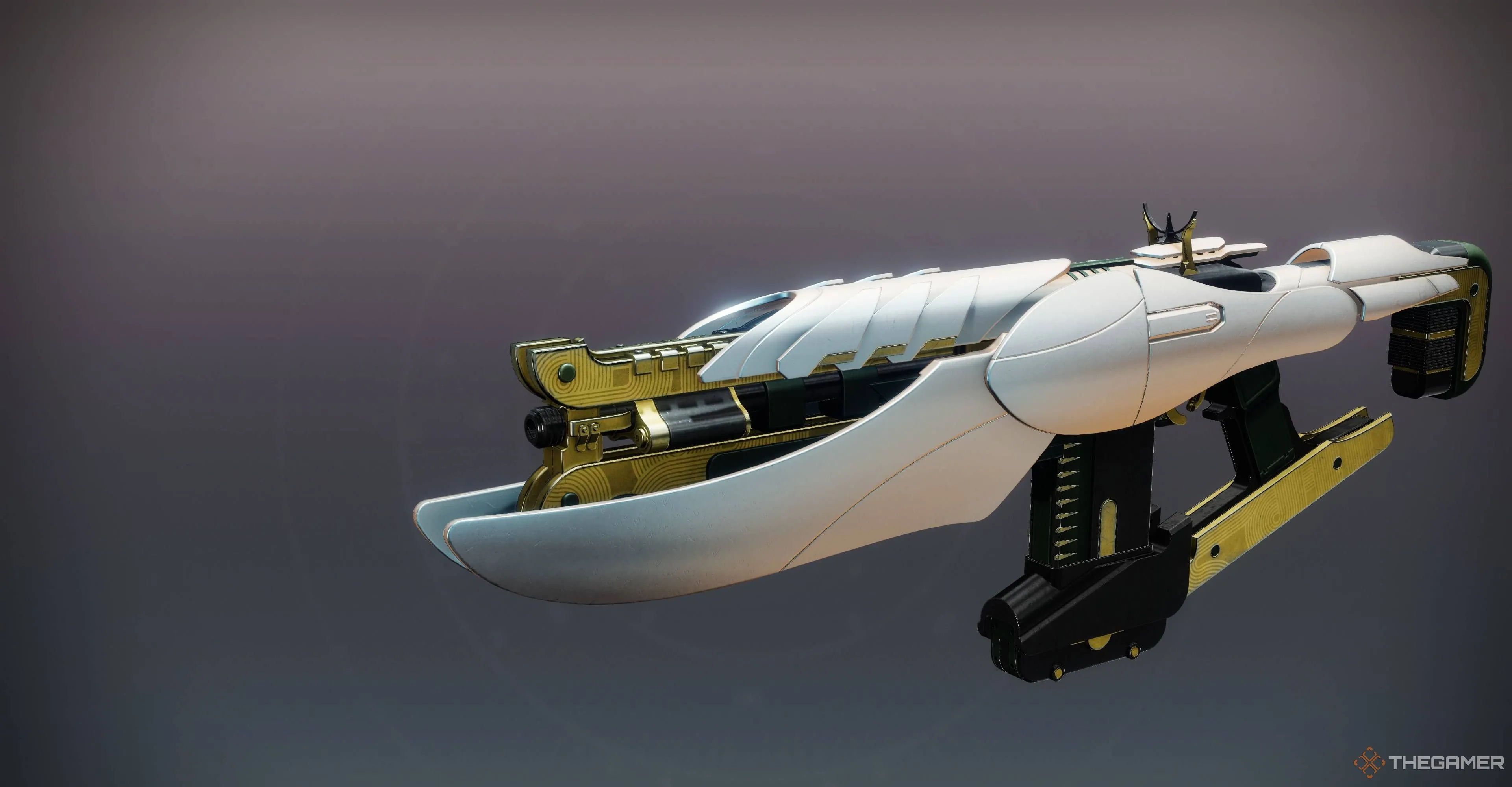 Súng trường bắn chùm Finite Maybe trong Destiny 2, một lựa chọn mạnh mẽ cho những ai yêu thích Fusion Rifle archetype.
