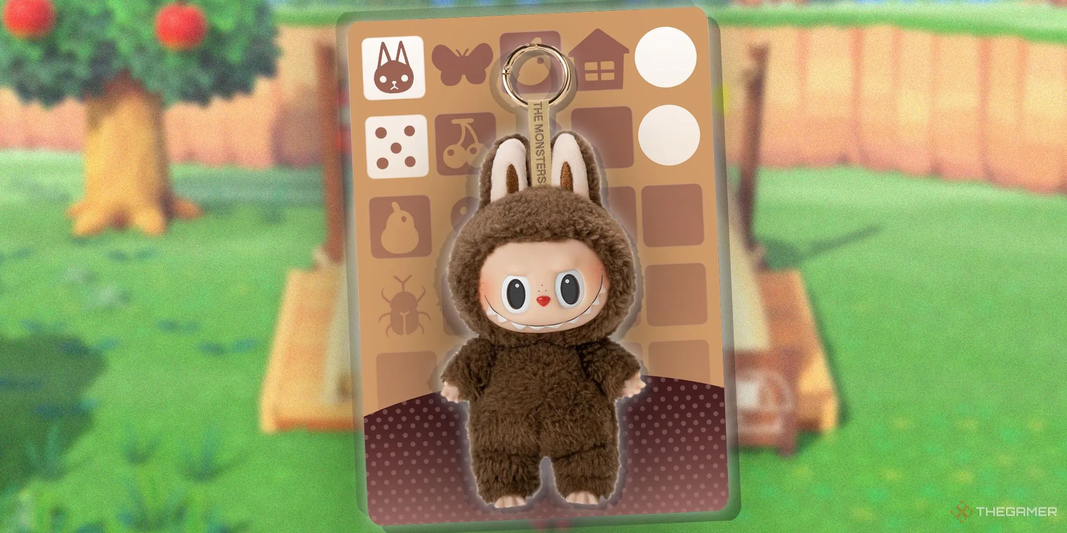 Thẻ Amiibo Labubu theo phong cách Animal Crossing New Horizons, mở khóa cư dân Labubu ngộ nghĩnh.