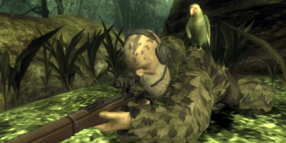 The End in Metal Gear Solid 3.