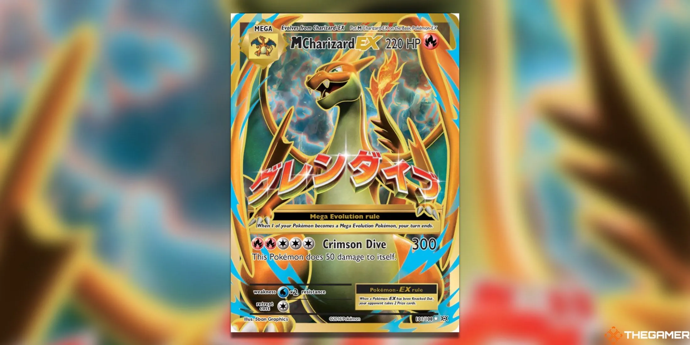 Thẻ Mega Charizard từ set XY Evolutions, bộ bài được săn đón nhất trong Pokemon TCG