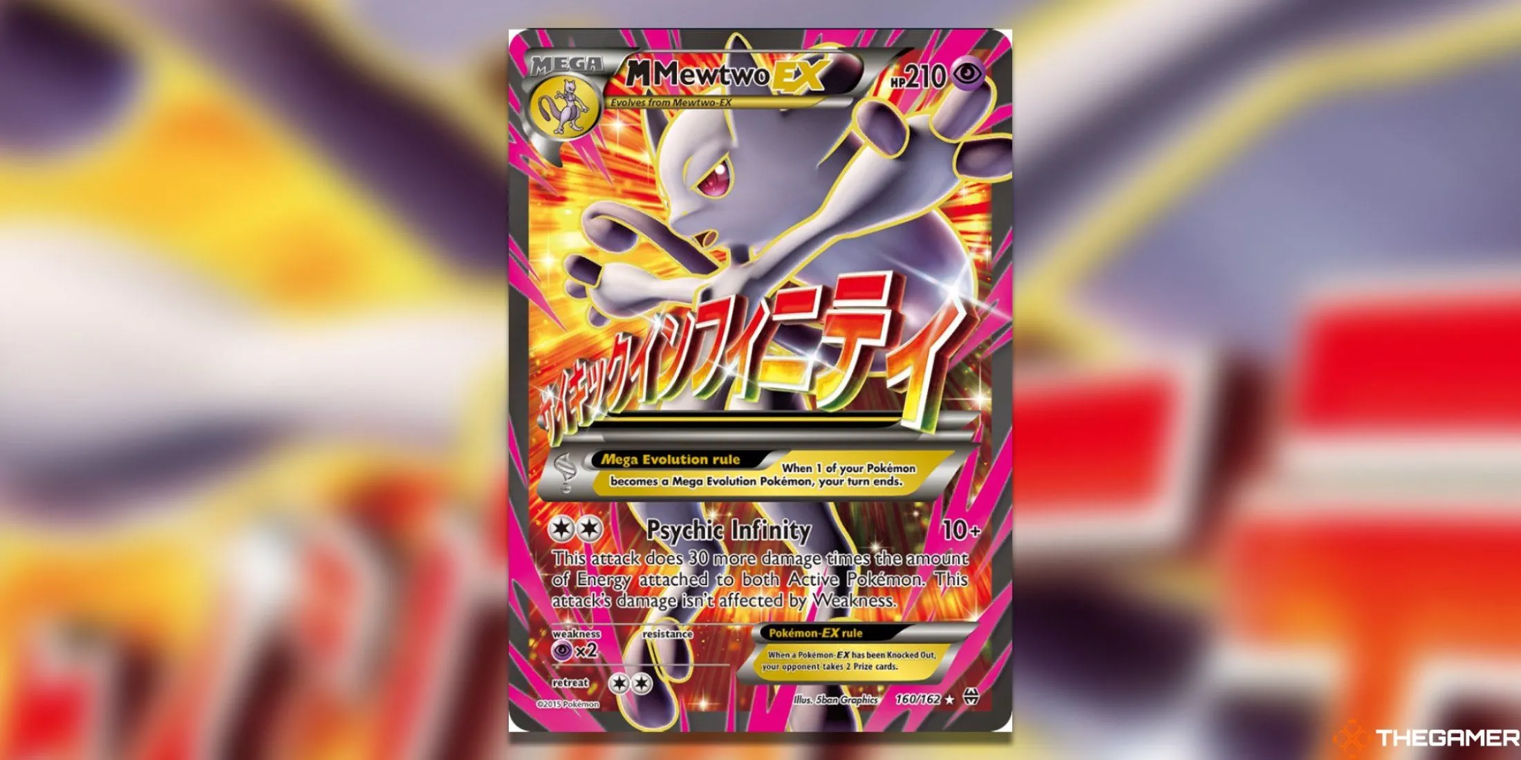 Thẻ Mega Mewtwo mạnh mẽ trong set BREAKthrough của Pokemon TCG