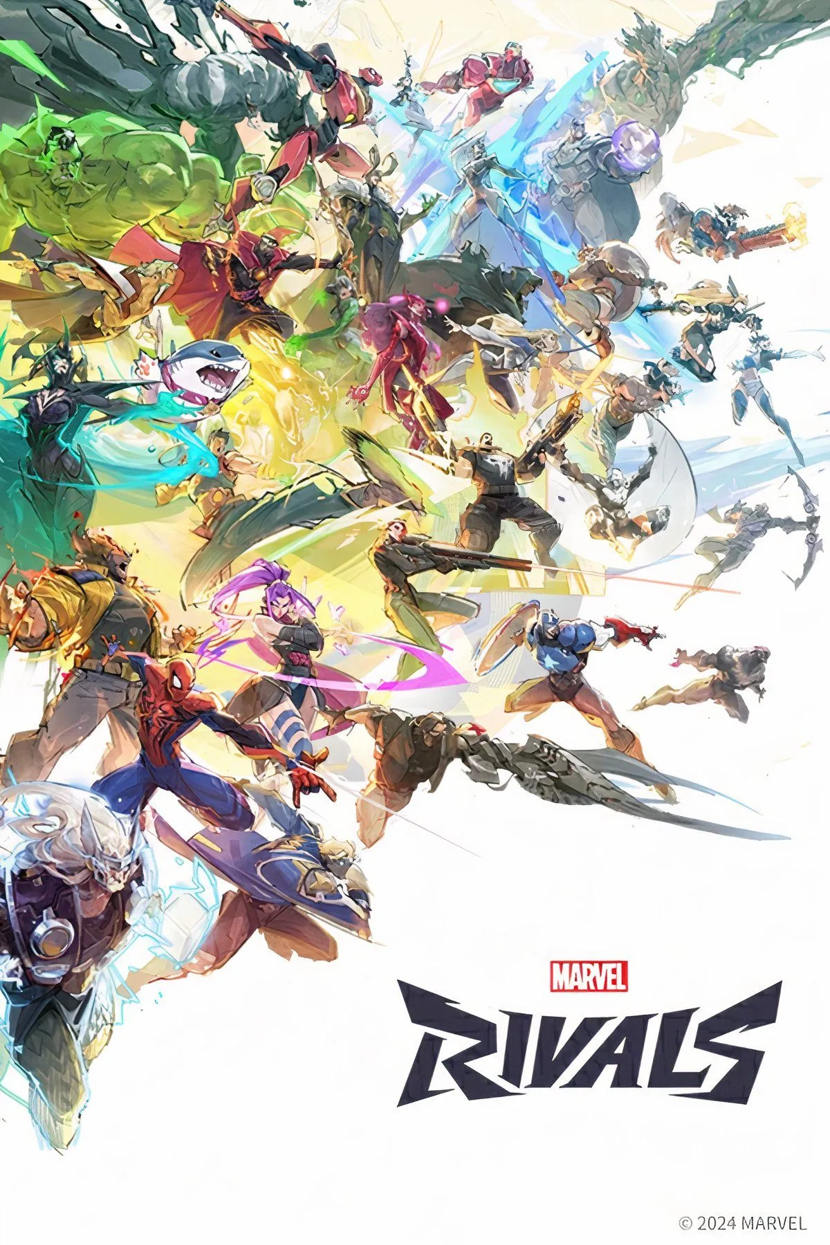 The Thing của Marvel Rivals với trang phục mùa hè Summer Special đeo vòng hoa