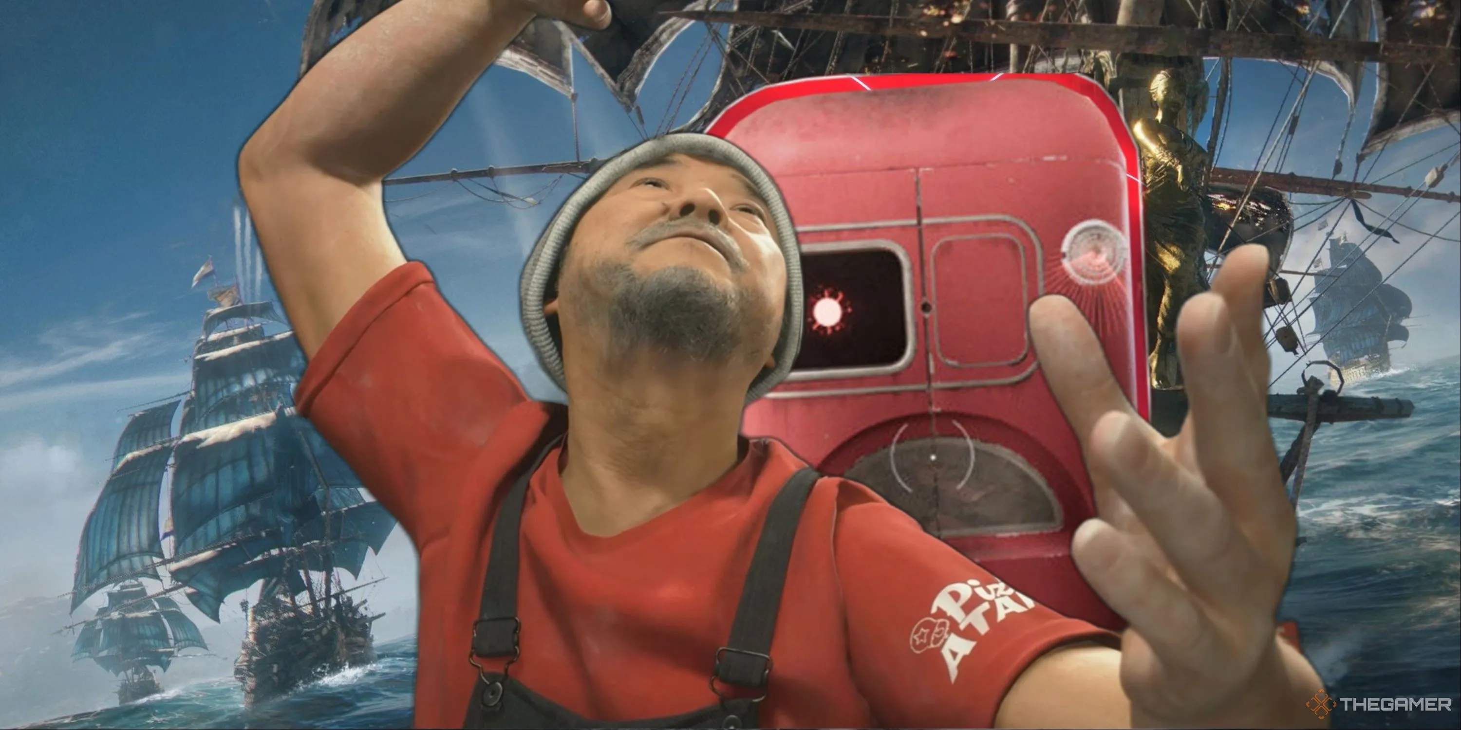 Tổng hợp các cảnh game gây khó chịu: Mamoru Oshii trong Death Stranding 2, Nora the Fridge từ Atomic Heart, và trận hải chiến Skull and Bones.