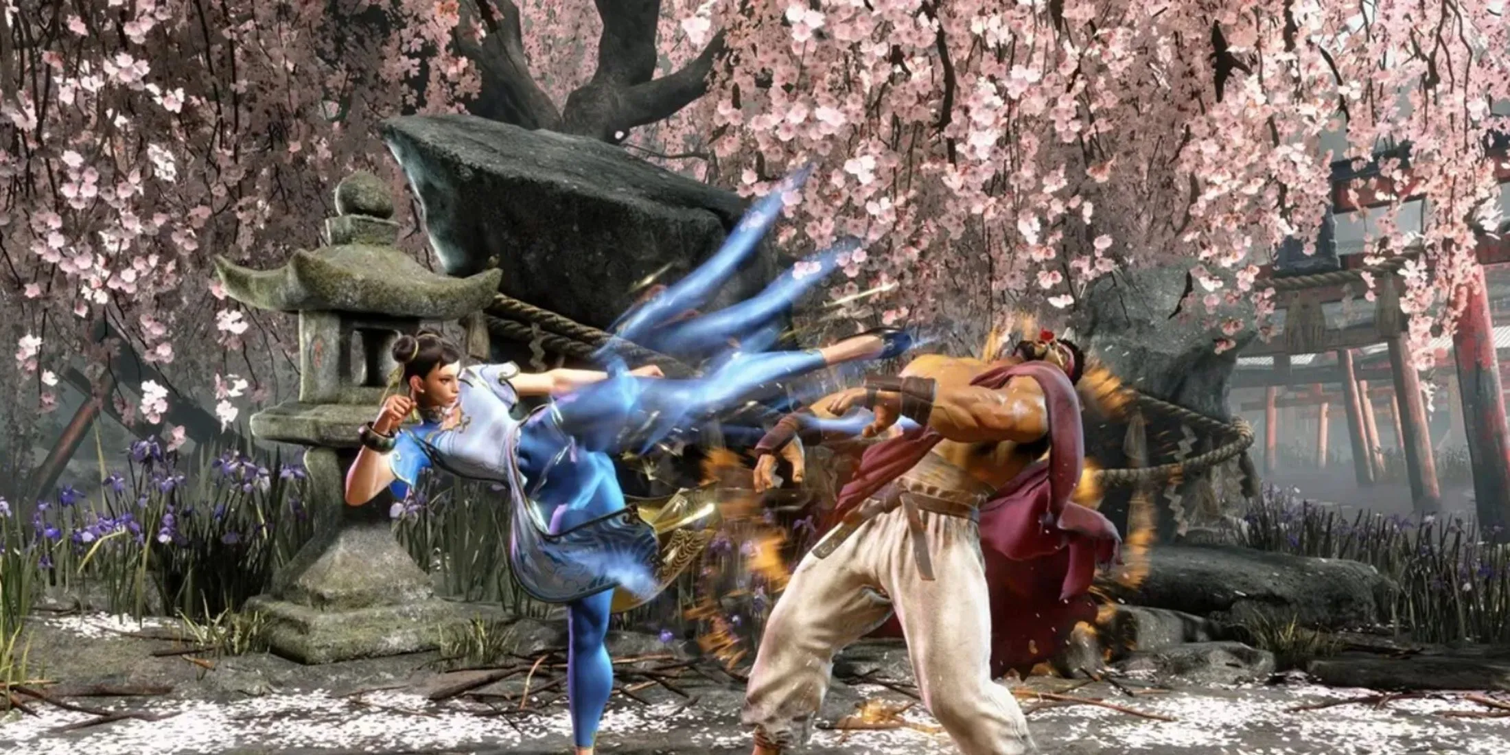 Trận đấu nảy lửa giữa Luke và Jamie trong chế độ đối kháng của Street Fighter 6