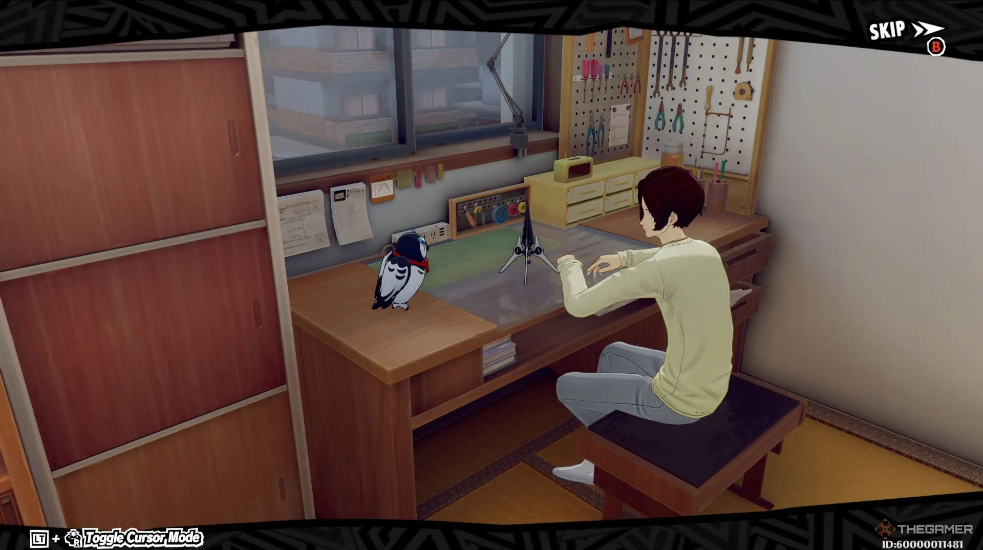 Wonder và Lufel trong hoạt động đời thường ở Persona 5 The Phantom X