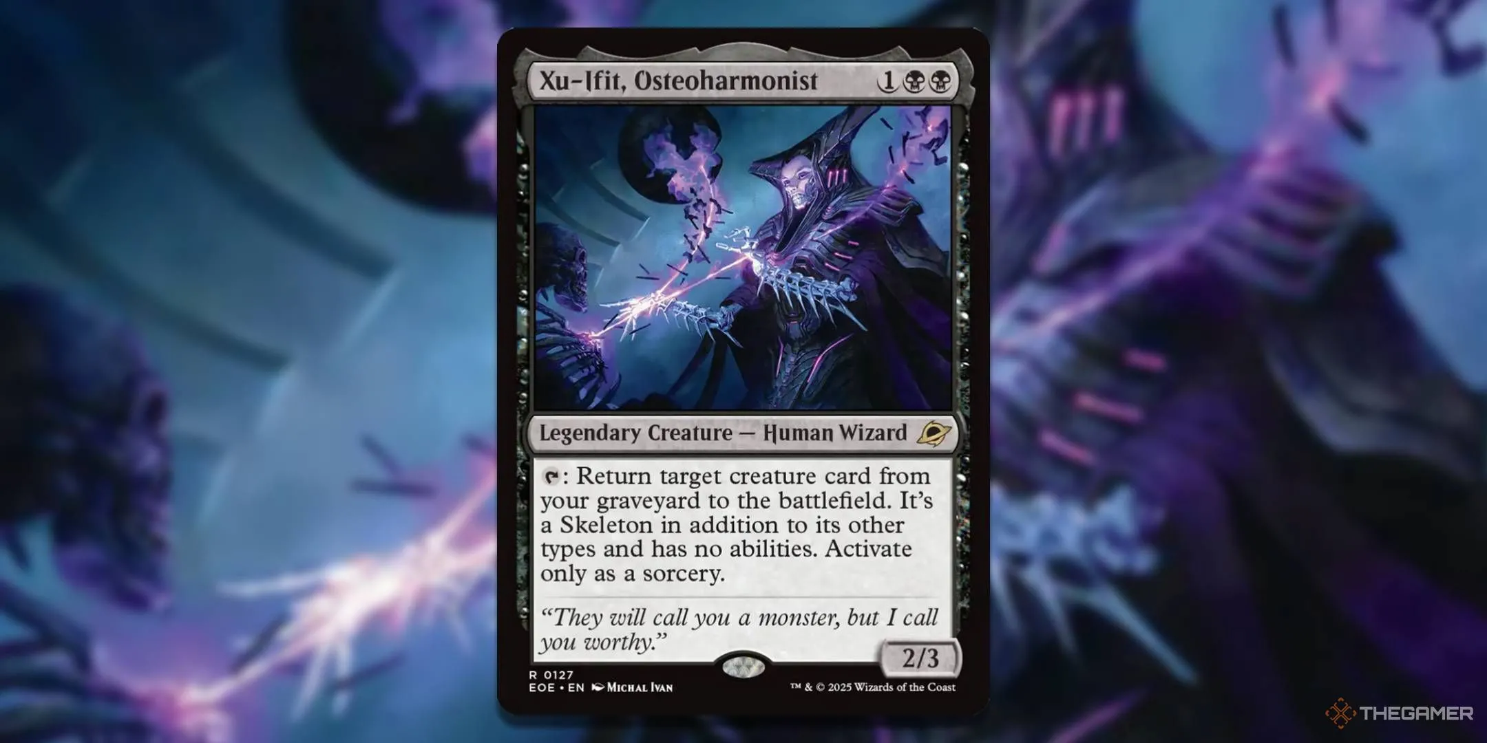 Xu-Ifit Osteoharmonist, Commander hồi sinh sinh vật vanilla trong Magic The Gathering