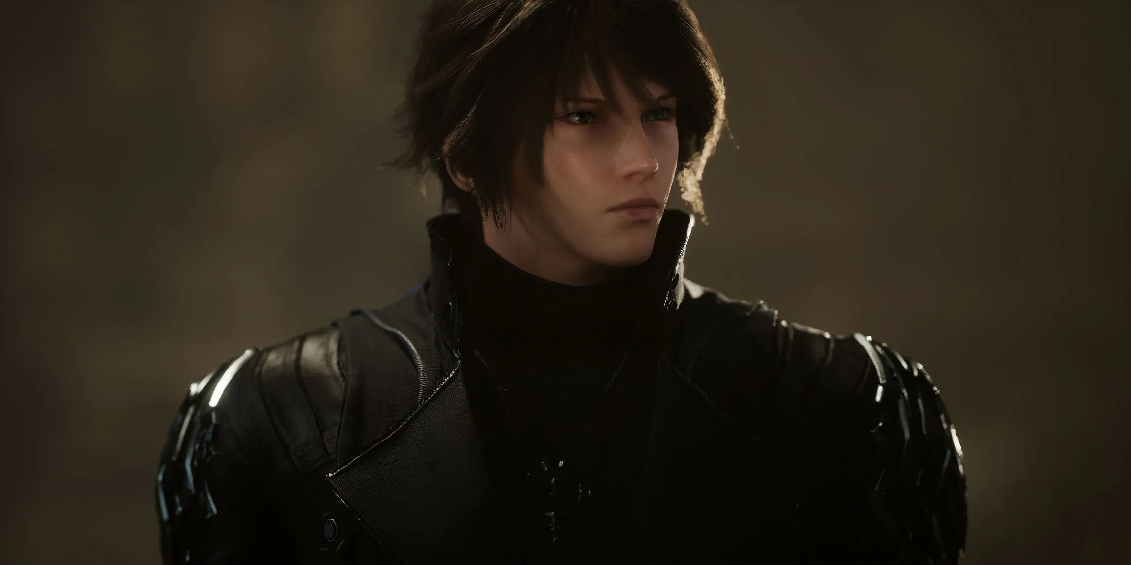 Hình ảnh cận cảnh Kaser, nhân vật chính của game Lost Soul Aside, với trang phục và thiết kế đặc trưng