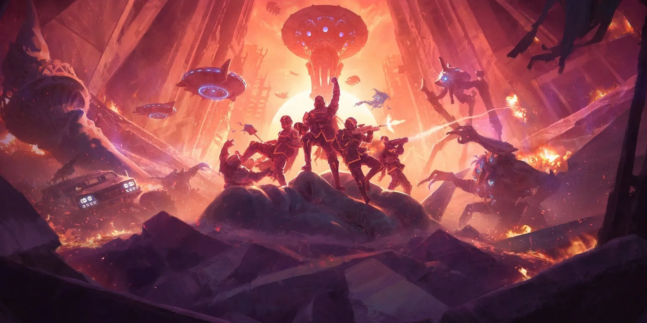 Hình ảnh rò rỉ về một hành tinh mới có thể xuất hiện trong Helldivers 2